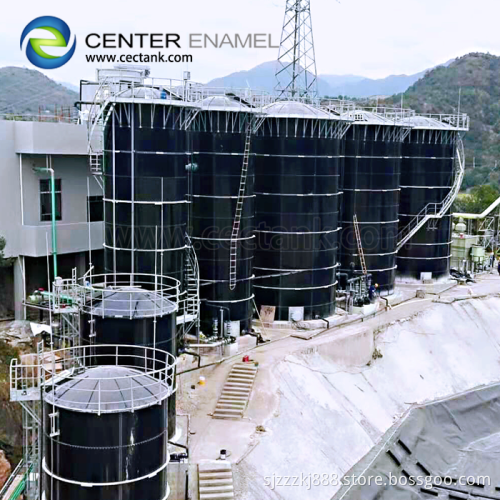 Glass Fused To Steel Dry Bulk Storage Tanks